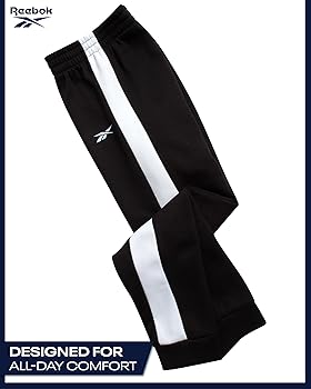 Amazon.com: Reebok Boys Sweatpants Set - 2 Piece Athletic Fleece